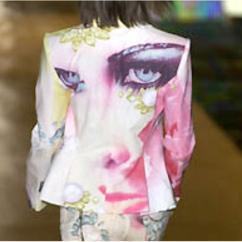 Roberto Cavalli SS2001 Liz Taylor Runway jacket